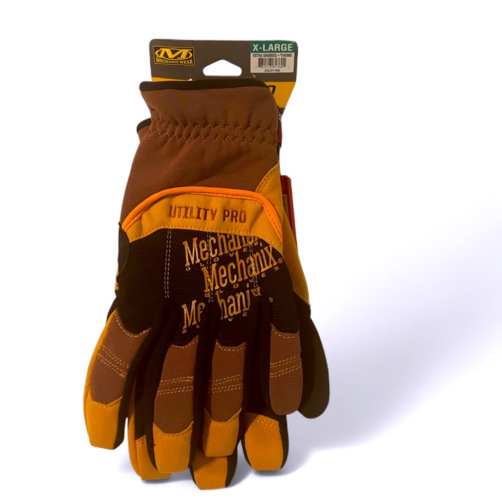 NWT Mechanix Brown, Black and Tan Utility Pro Gloves - Size XL